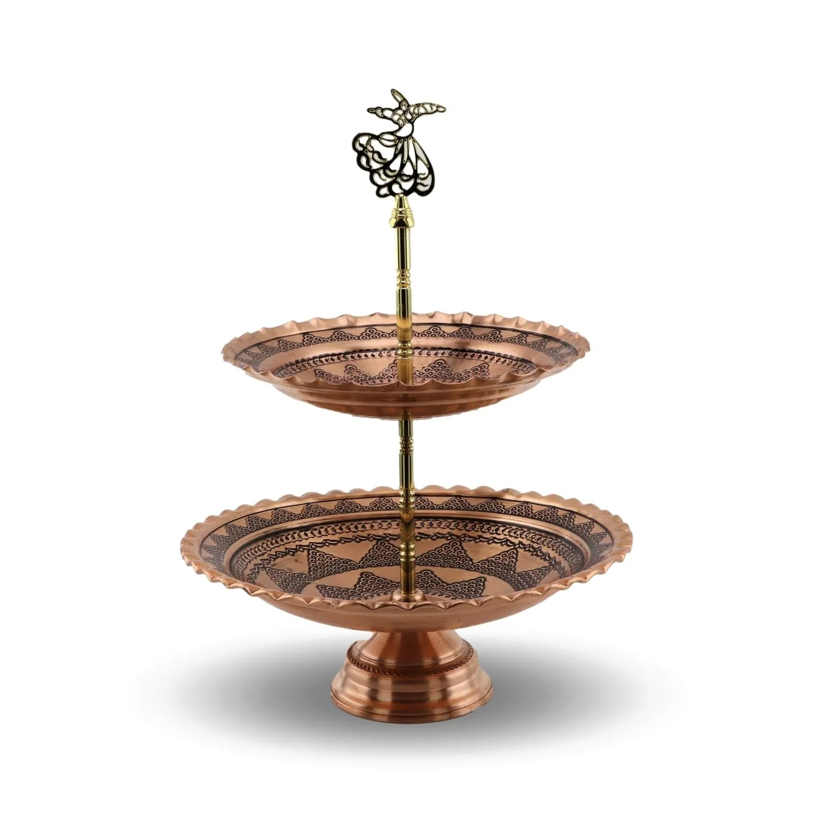 

Table Plates For Serving Plates Dinnerware Copper Partitioned Dish Snack Candy Cake Stand Bowl Food Fruit Plates Set Tableware