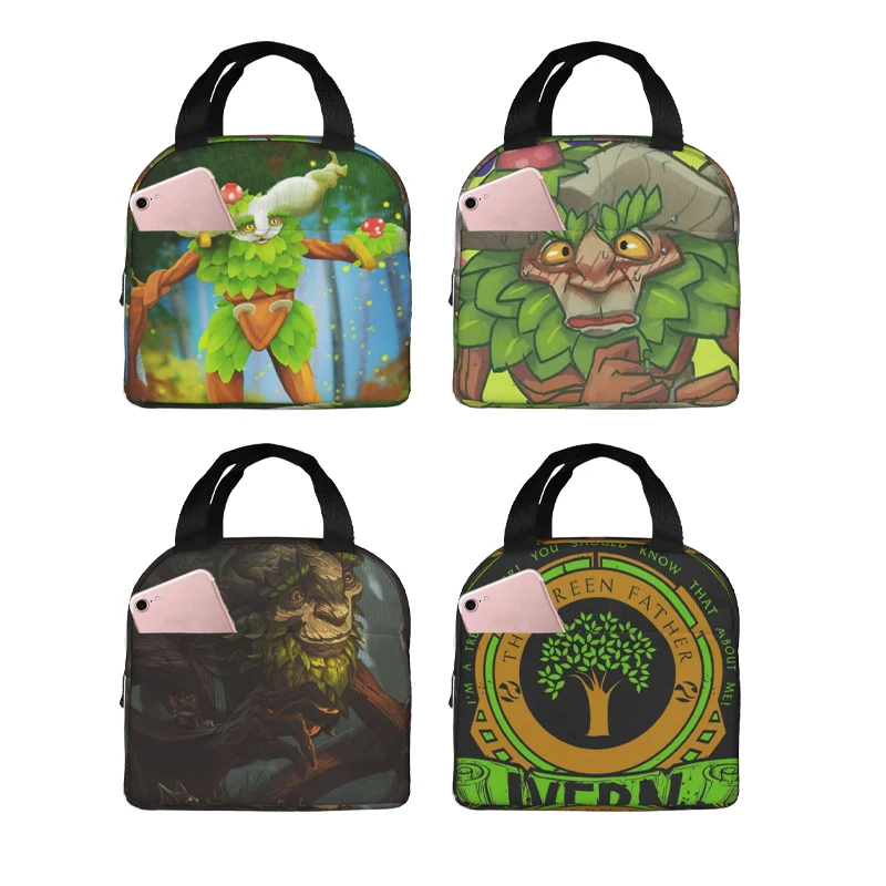 

Ivern League Lunch Bento Bags Portable Aluminum Foil thickened Thermal Cloth Lunch Bag for Women Men Boy