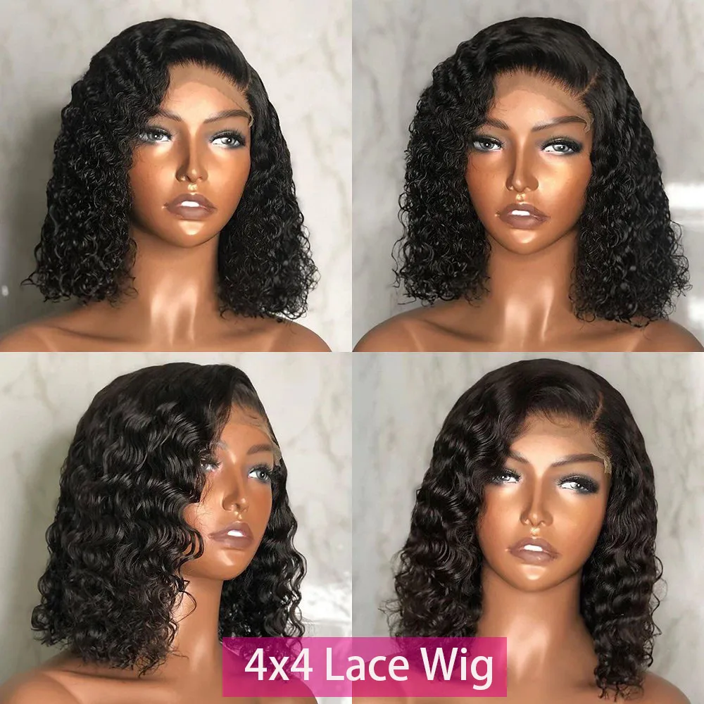 Парик Wigirl 30/40 дюймов бразильские кудрявые 13X 4 парики из человеческих волос на