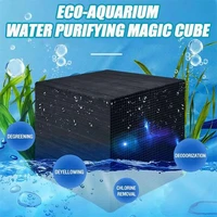 eco aquarium water purifier cube filter activated carbon ultra strong filtration and absorption for aquarium ponds fish tank