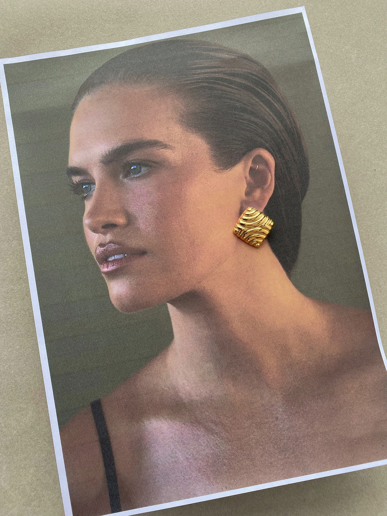 Uworld Модные Серьги-гвоздики Из Нержавеющей Стали Женские Геометрические