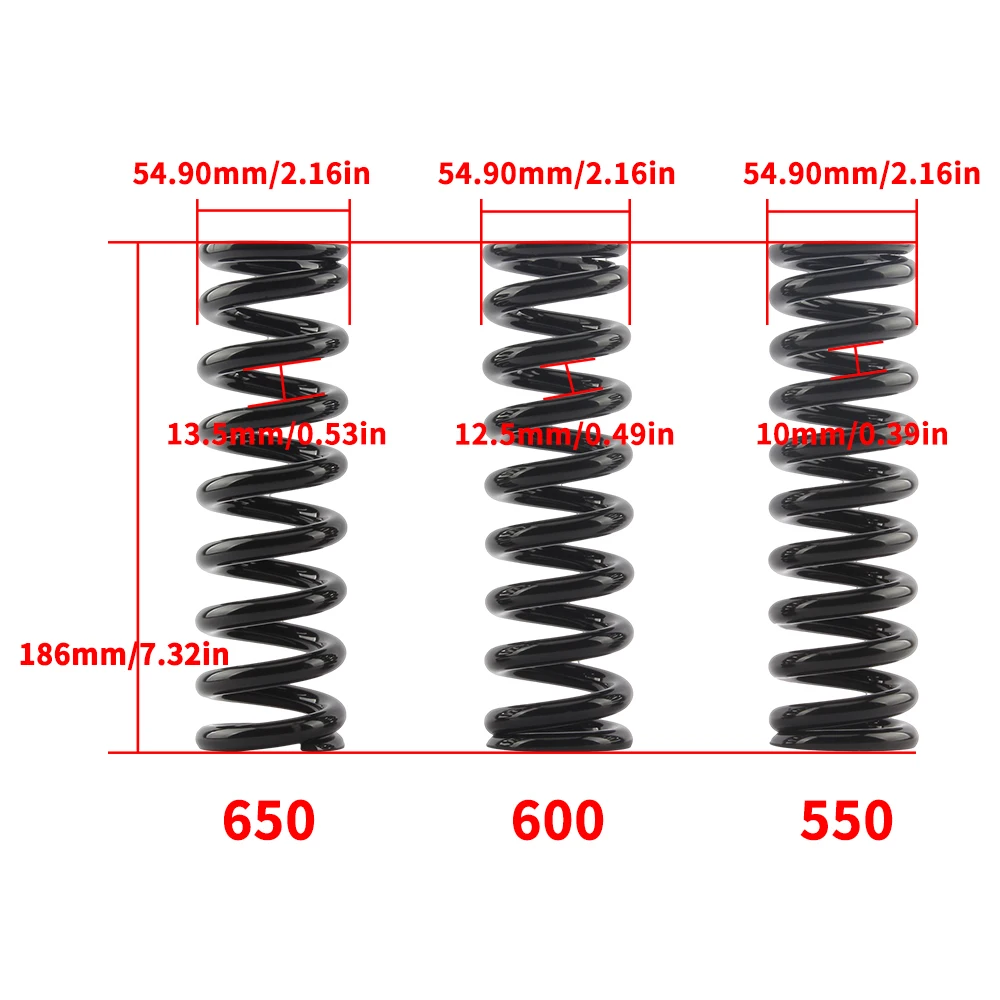 Задний Амортизатор Мотоцикла Sur Ron Пружина 550 Фунтов 600 650 Совместимая С Bee X S Segway X160