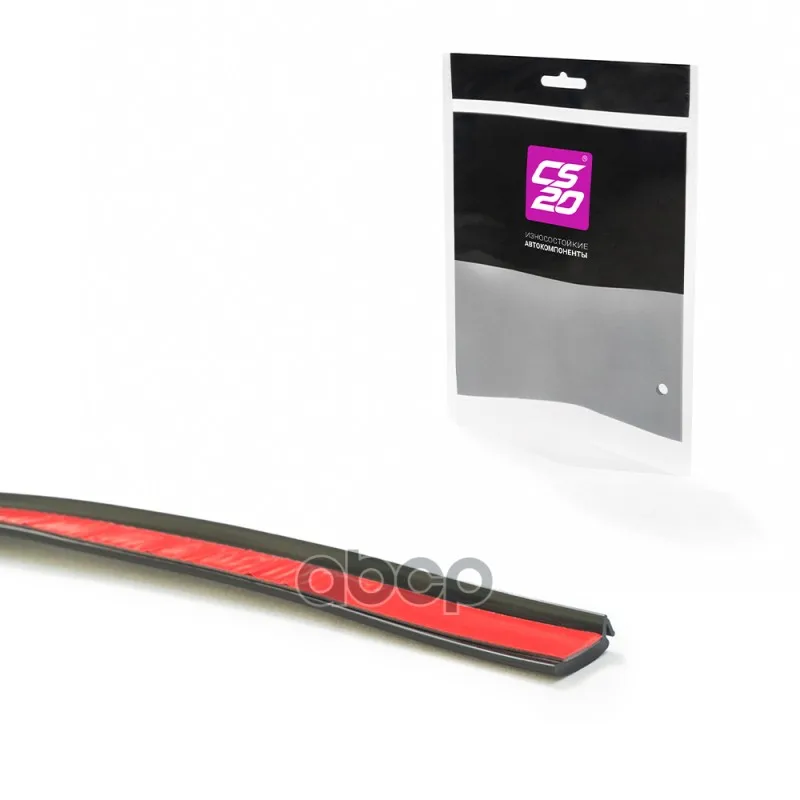Уплотнитель Стекла Ваз Ветрового Боковой Дополнительный (Водосгон) L=1300Мм Cs-20 CS20 арт. 17483