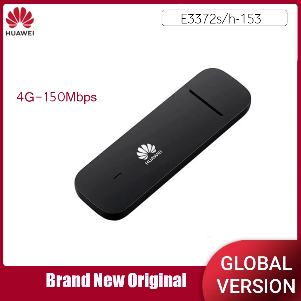 Unlocked HUAWEI E3372 E3372h-153 150Mpbs 4G LTE USB Dongle Modem