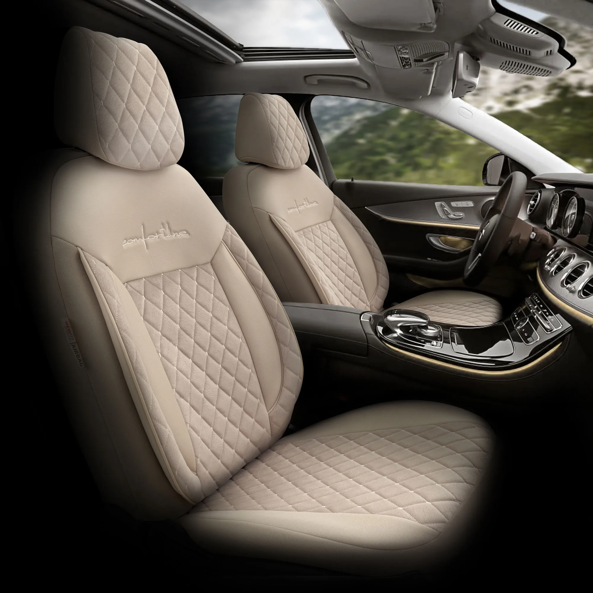 

Comfortline Vip Design Car Seat Cover Universal Car Seat Cover 5 Seat For Full Set Car Interior Accessories Protector
