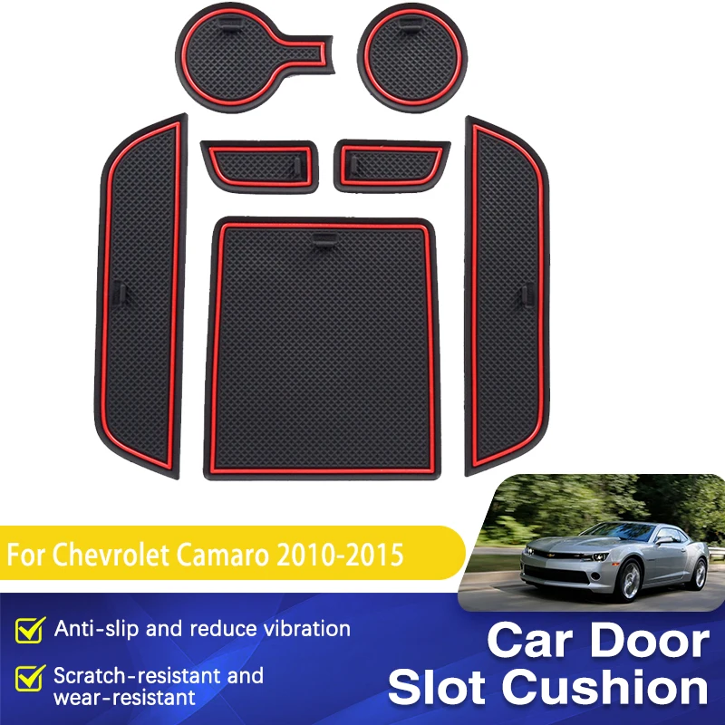

Аксессуары для Chevrolet Camaro 2010-2015, автомобильный противогрязный коврик, коврик с отверстиями для отверстий в дверях, коврик, автомобильные аксе...