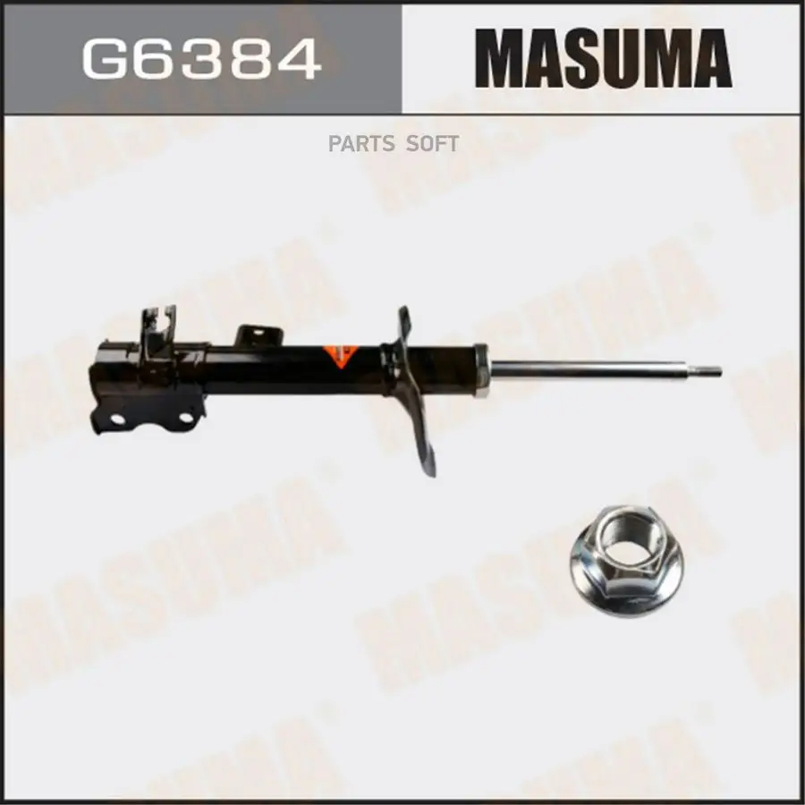 

MASUMA G6384 Амортизатор Nissan X-Trail (T30) 01-07 задний Masuma газовый левый