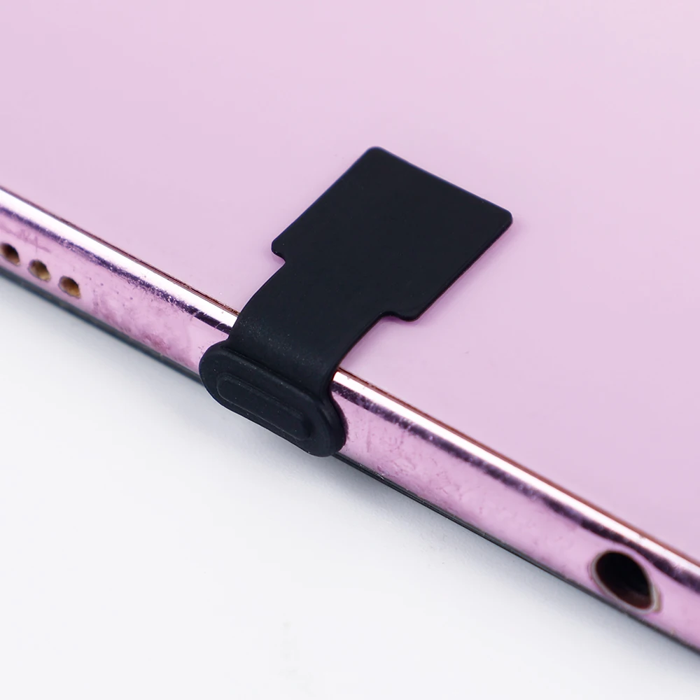 

Loss-proof Silicone Phone Dust Plug USB Type-C Charge Port Protector Mobile Phone Anti Dust Plug for Iphone for Xiaomi
