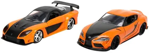 Jada Toys Fast Furious Series Han Mazda Supra  и RX7/Toyota набор 2 шт.
