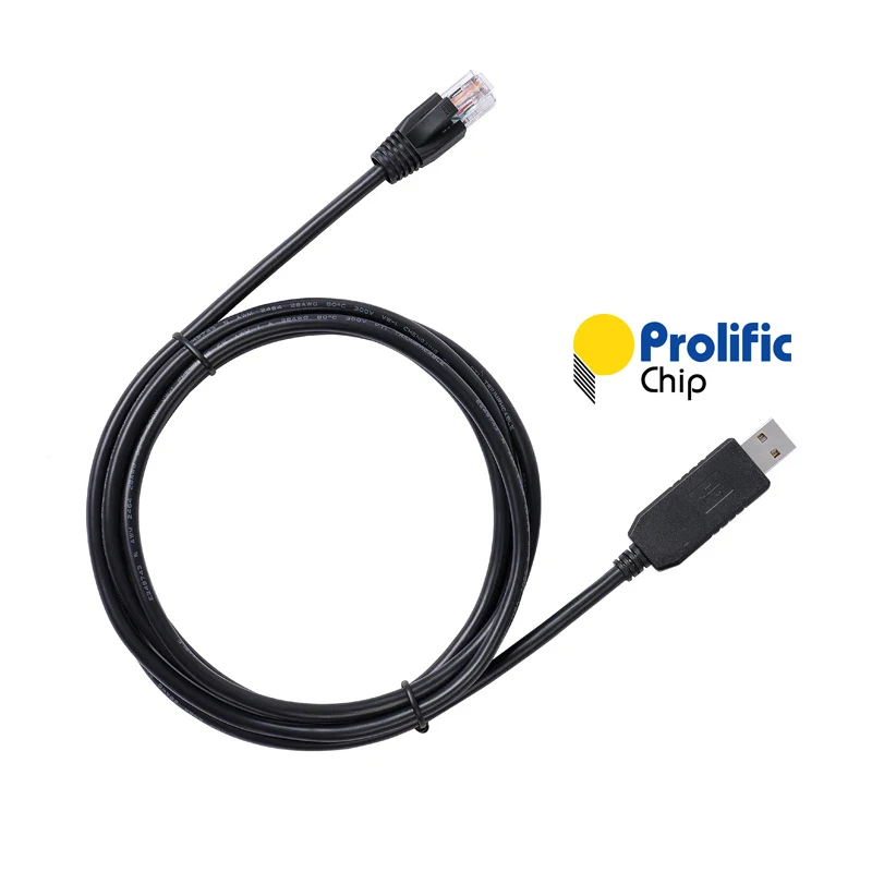 Кабель US2000C US3000C US5000 для консоли с литиевой батареей кабель связи Prolific USB RS232 на RJ45