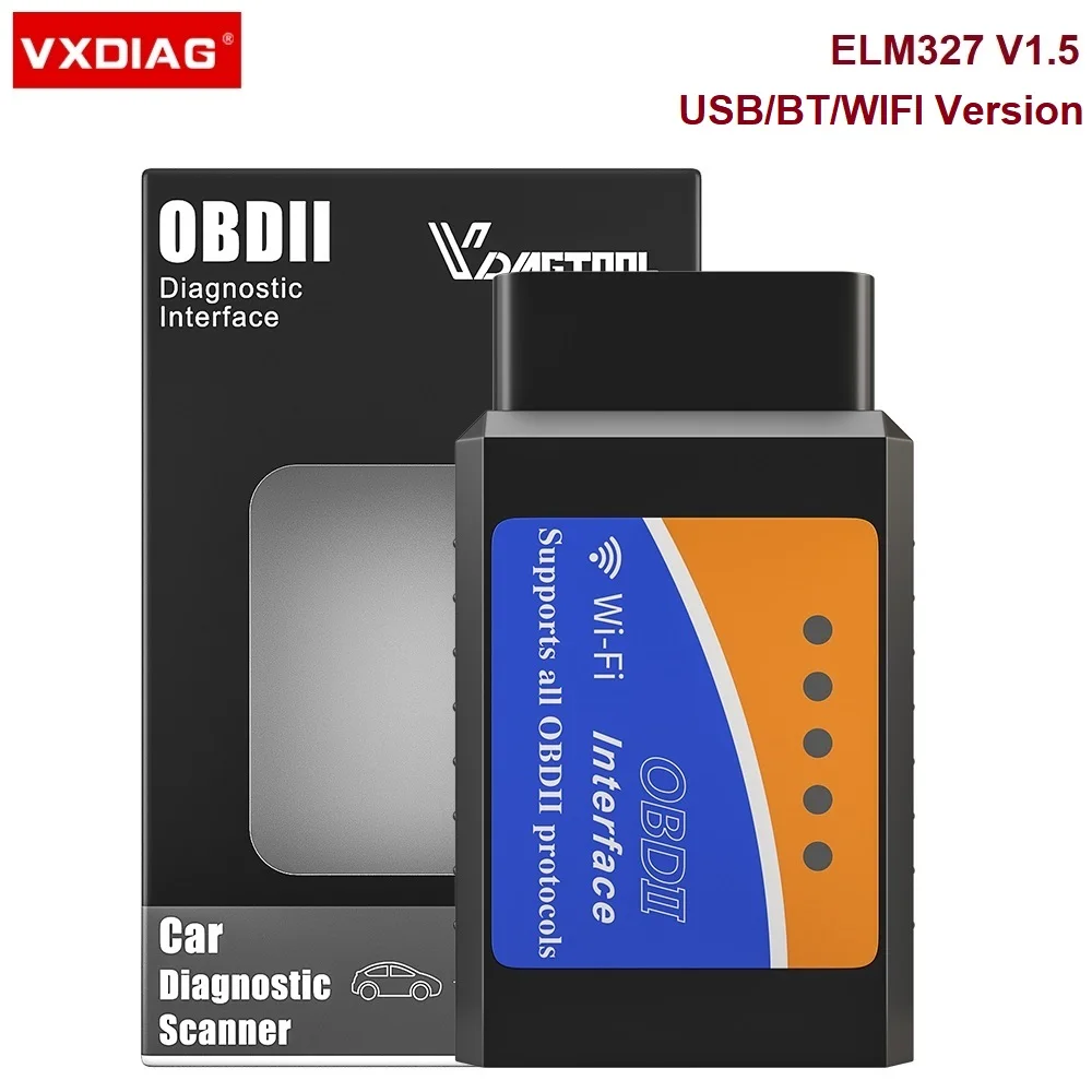 	  ELM327 WIFI USB OBD2 OBD Sca	