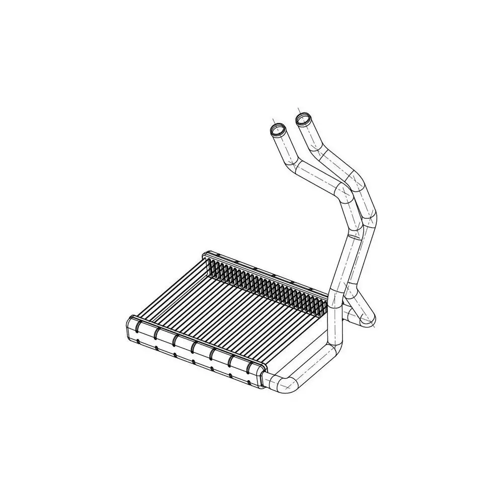 Радиатор отопителя для автомобилей Kia CEED (07-)Hyundai i30 (07-) LUZAR L...