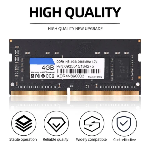 Память для ноутбука Оперативная память DDR4 2400 МГц 2666 МГц 3200 МГц 32 ГБ 16 ГБ 8 ГБ 4 ГБ для ноутбука Оперативная память для ноутбука