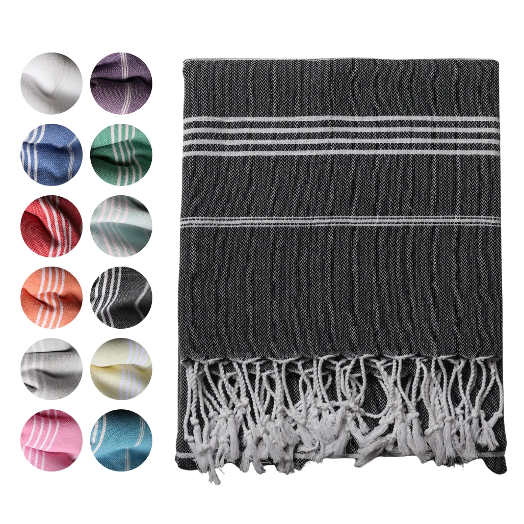 Hammam Towels, Turkish Peshtemal for Beach, Bath, Spa, Sauna