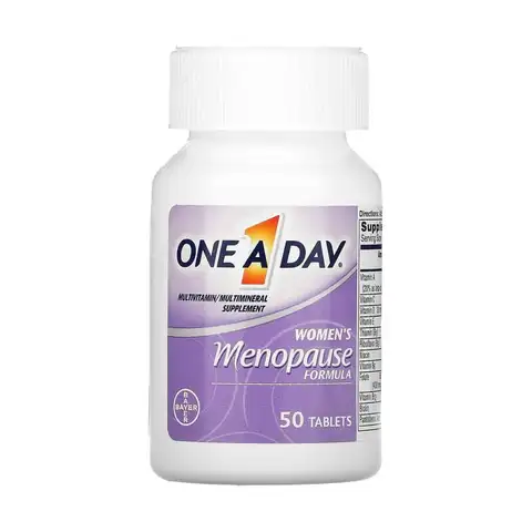 One-A-Day, Формула для женщин при менопаузе, мультивитаминная / мультиминеральная добавка, 50 таблеток