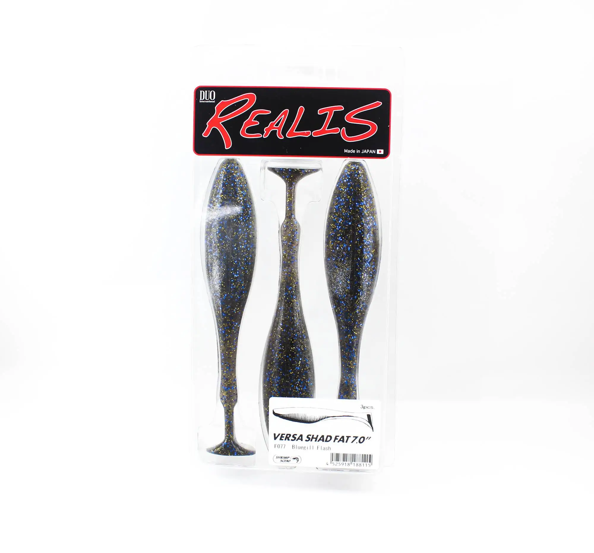 Воблер Duo Soft Versa Shad Fat 7 дюймов F077 (8115)