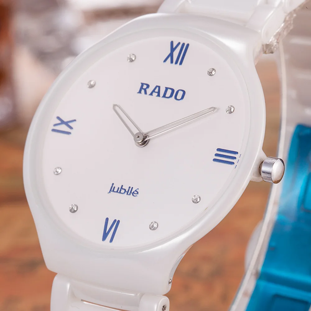 

2023 Rado Classic Style Original Men and Women Watches Ceramic 38MM/28MM Fashion Simple High Quality Sports Waterproof AAA Clock