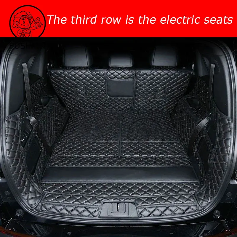 Коврик в багажник автомобиля для GAC Trumpchi GS8 2TH 6-Seat 7 Seat 2023 2024 2025 коврик для пола на заказ автомобильные аксессуары авто украшение интерьера