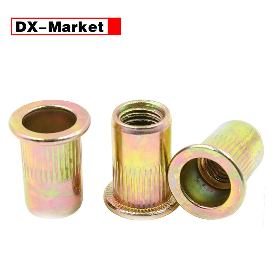 

M12 Carbon Steel Flat Head Rivet Nut ,K001