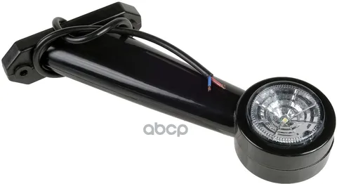 87-33619-Sx_фонарь Габаритный Рожок Led Красный/Белый Наклонный С Кабелем Stellox арт. 8733619SX