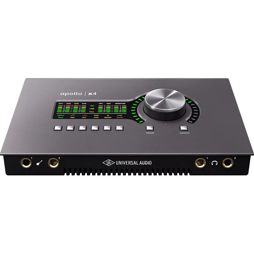 

Summer Discount on Universal Audio Apollo x4 Heritage Edition 12x18 Thunderbolt 3 Audio Interface with UAD DSP