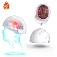 photobiomodulation helmet stroke parkinson treatment 810nm infrared light therapy machine laser physiotherapy device health care