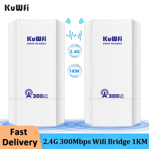 KUWFI Outdoor Wi-Fi Репитер 300Mbps