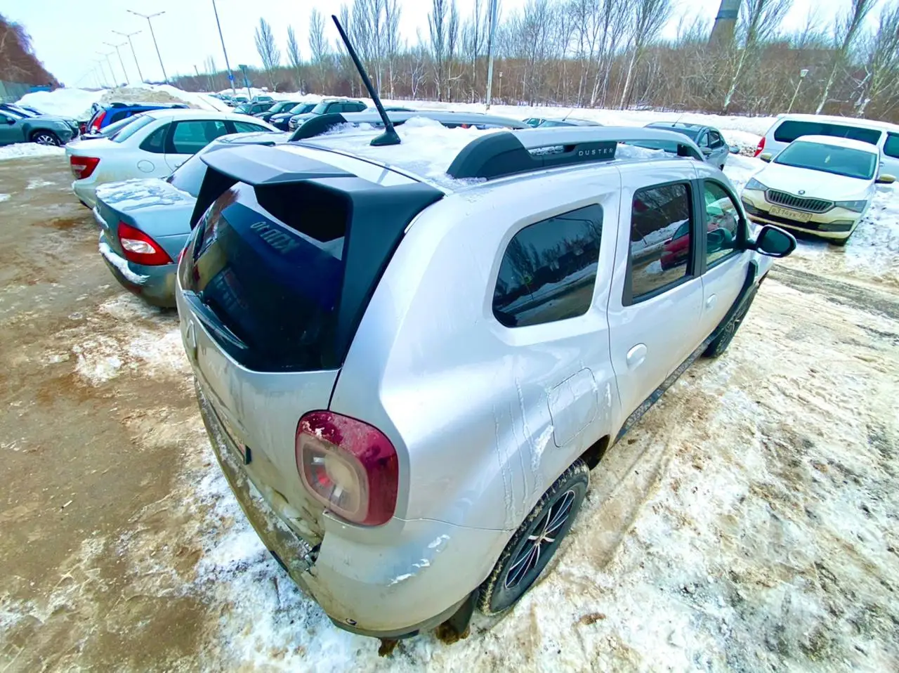 Спойлер На Дастер Чистое Стекло Купить