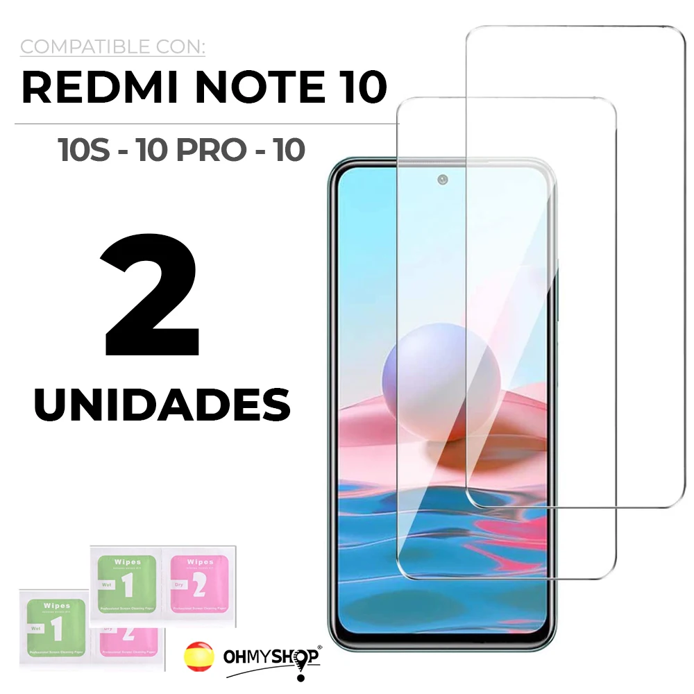 2 шт. защитная пленка для экрана Xiaomi Redmi Note 10 - 10S Pro |