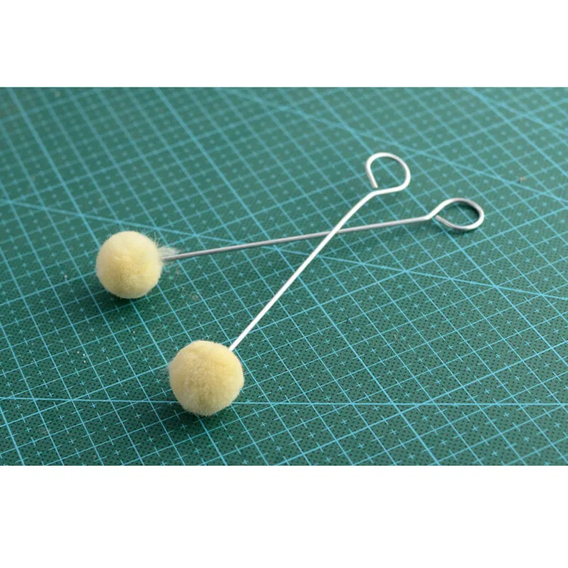 Новые 20шт DIY Кожаные инструменты для нанесения краски на шерстяной шарик Кисточки