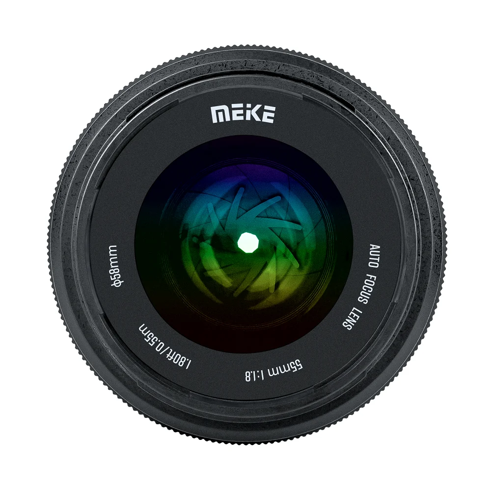 Фото Полнокадровый объектив Meike 55mm f1.8 с автофокусом STM и фиксированной опорной линзой для Sony E mount A9 A7III/для Nikon Z Mount Z9/для камеры с креплением L-Mount №3