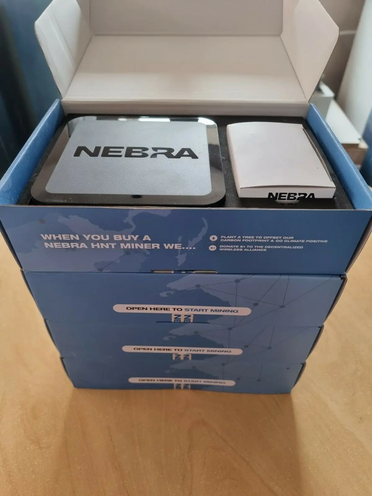

G1...совершенно Новый NEBRA HELIUM комнатный Майнер HOTSPOT HNT (US915/EU/UK 868MHz)