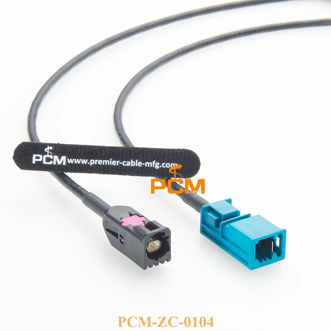 Фото Кабель Ethernet для автомобилей GEMnet Male 2368003-1 (код A) на разъем MATEnet 2302461-9 (код Z), оригинальный разъем TE Connectivity №4