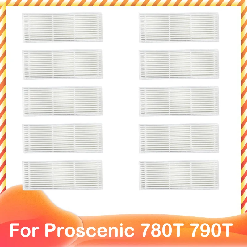 

Hepa Filter for Proscenic 780T 790T Robotic Vacuum Cleaner Replacement Parts Kits Main Side Brush Hepa Filter