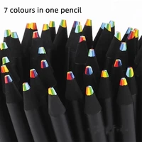 7 coloors japan rainbow pencil fluorescent colour rainbow pencil drawing markers doodling pen comic pencil students gifts
