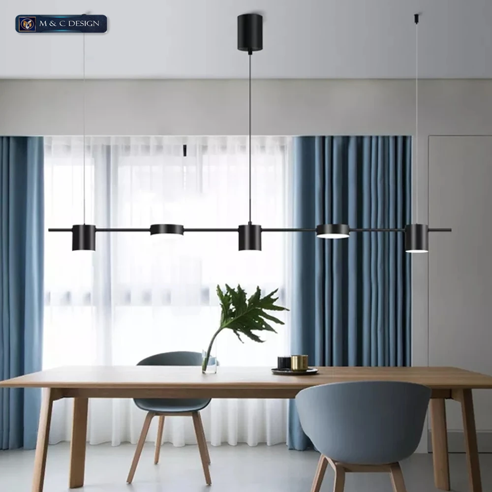 

LED Hanging Ceiling Lamps Restaurant Decoration Ceiling Chandelier Living Room Indoor Lighting Bedroom Nordic Modern LED Bulbs