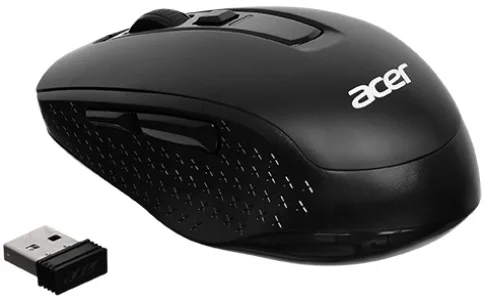 ACER OMR060 Wireless 2.4G Mouse 800/1200/1600dpi Black |