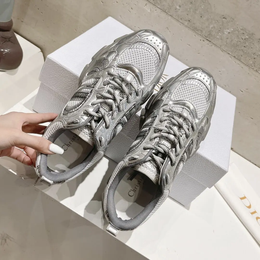 Кроссовки Dior Легкая И Удобная Женская Случайная Спортивная Обувь