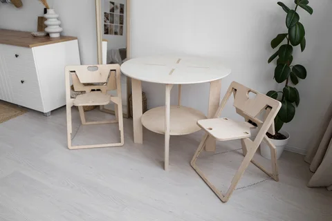 Стол-трансформер, стол обеденный, стол кухонный, стол складной, стол на кухню, стол из дерева, круглый стол, стол в гостиную