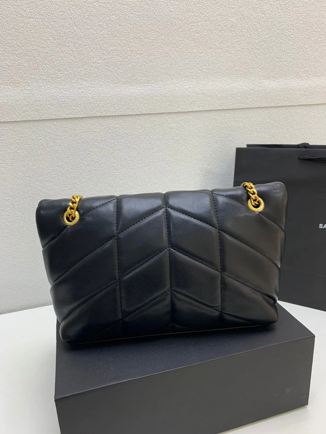 Кожаная сумка YSL 28СМ*10СМ*19СМ