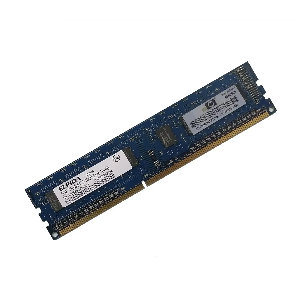 ОЗУ Dimm 1Gb PC3-10600(1333)DDR3 Elpida EBJ10UE8BDF0-DJ-F