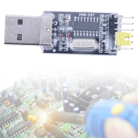 PL2303 CP2102 CH340G Плата USB To TTL TTL 5-контактный модуль последовательной связи RS232 TTL Контроллер TTL Последовательный модуль для Arduino