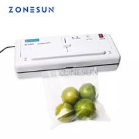 zonesun small household vacuum sealer film packaging machine food sealing preservation machine