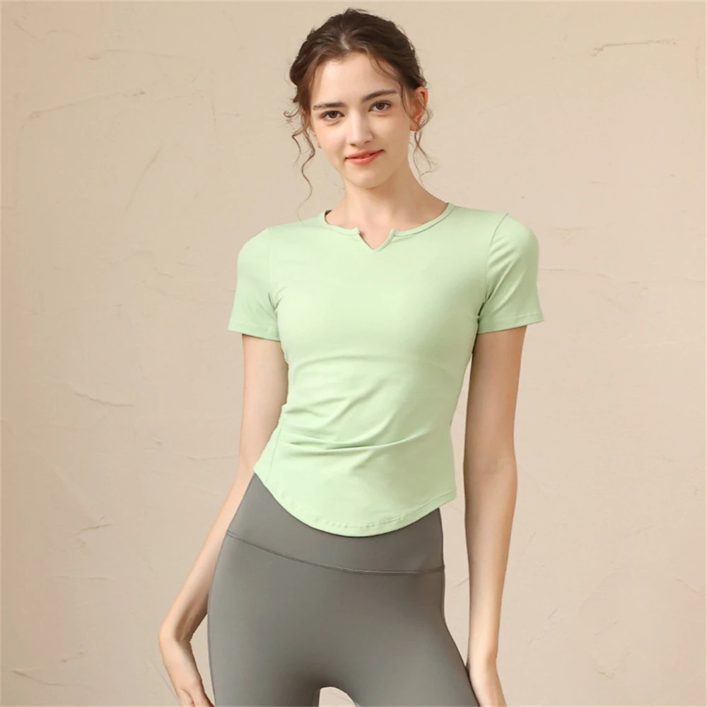 

SIXWIN Yoga Clothing Tops Sportswear Sport Shorts Women's Running T Shirt Gym Set Women Cheap Clothing And Free Shipping Offers