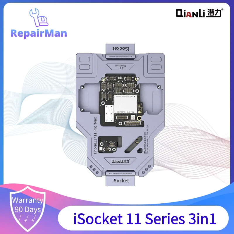 

QIANLI 11 серия iSocket 3 в 1 11/11Pro/11 протестированная материнская плата ProMax многослойная Рамка для IPhone