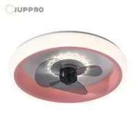 48W LED Ceiling Fan Light Modern Chandelier Lamp Dimmable Warm White 360 Rotation 3 Speed with Remote Controller for Living Room