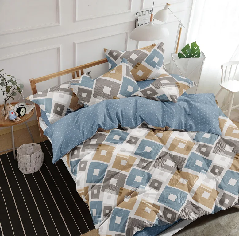 Постельное белье из поплина - SA-1314 Размер: Евро-мини