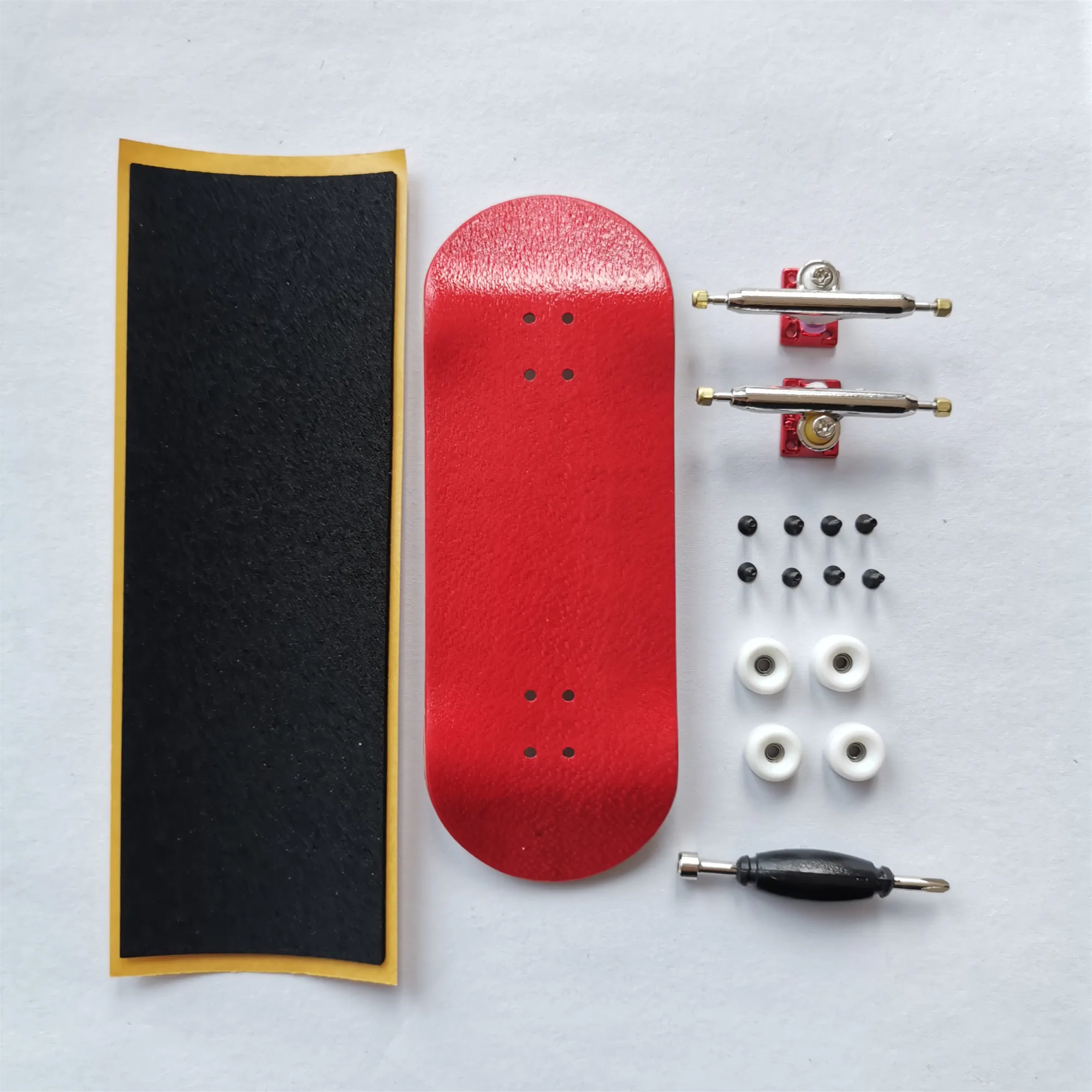 97*34mm Fingerboard Set Low Concave Handmade Deck Professional Finger Skate Board Truck ABEC 7 Bearing Mini Skateboard Wheels