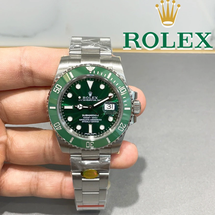 Часы в стиле Rolex Submariner Стрелка Green Water Ghost Механические часы с автоподзаводом