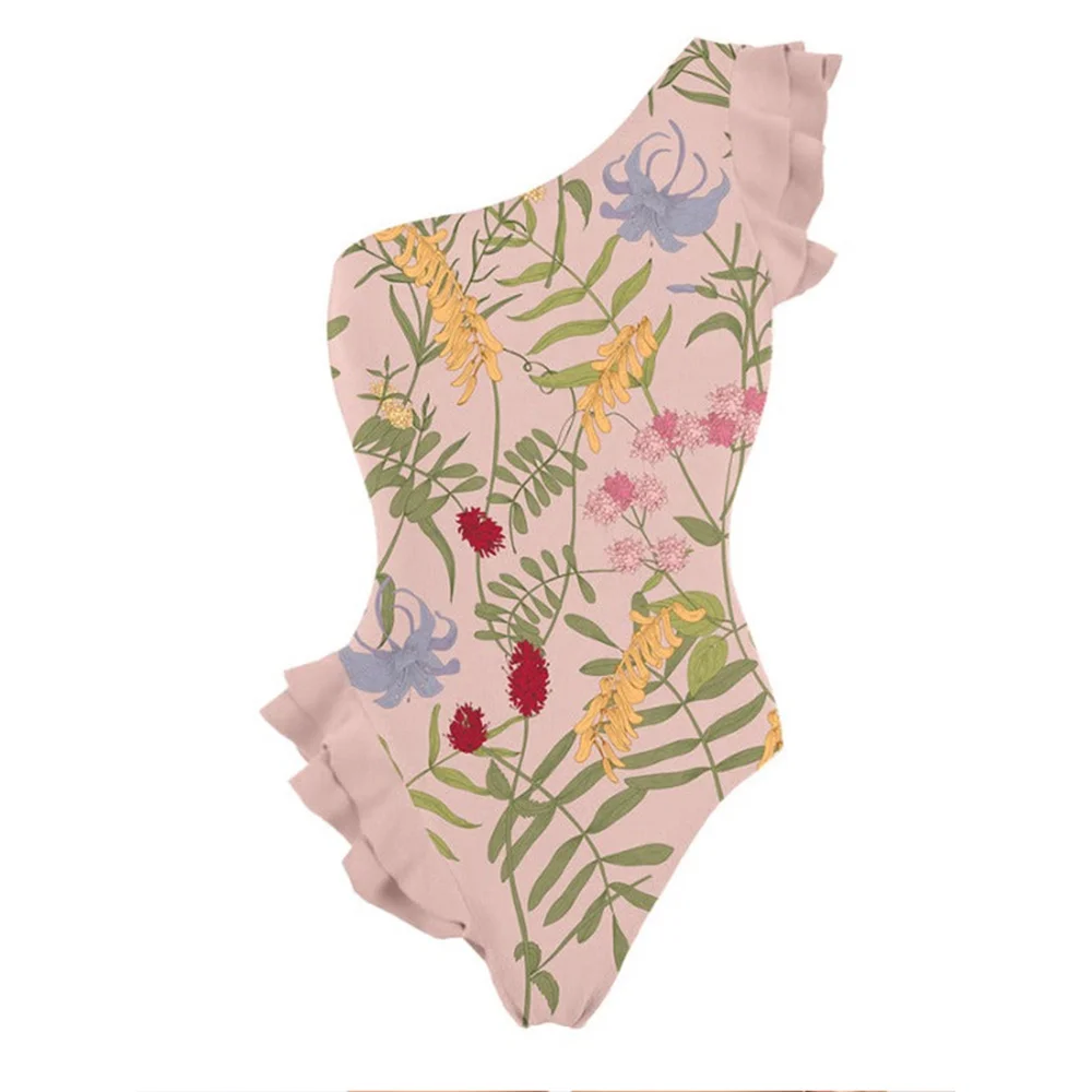 Рисунок 4 - Купальник на одно плечо с оборками